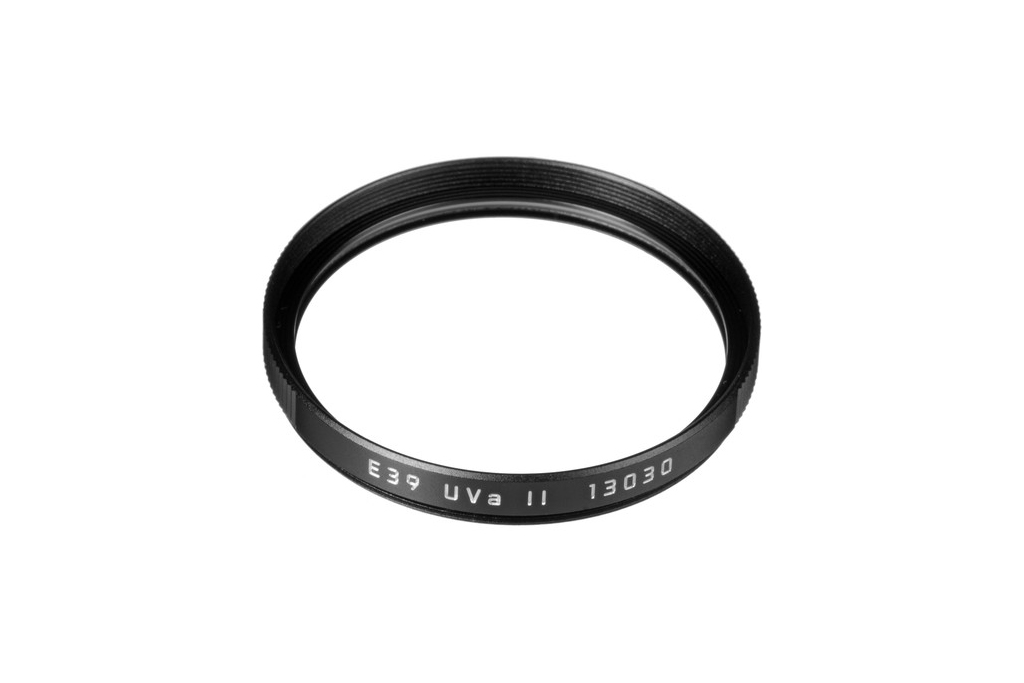 Leica Filter UVa II E39 black