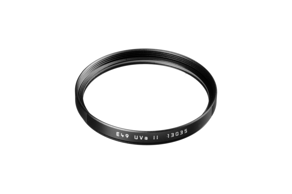 Leica Filter UVa II E49 black