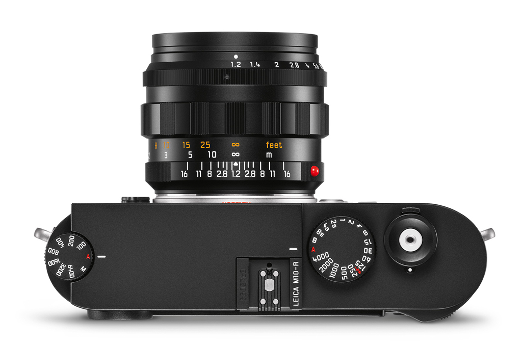 LEICA 50mm f 1 2 NOCTILUX M ASPH top body Black