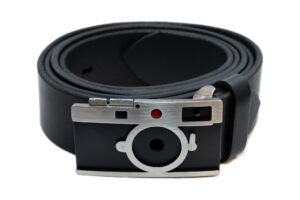 Steel Tree Trouser Belt Leica Painted Black