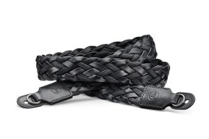 Leica Carrying Strap, flat leather cord, black