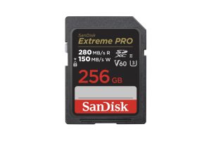 SANDISK EXTREME PRO SDXC 256GB - 280/150 MB/s V60